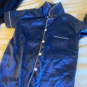 COPY - Navy satin pj set